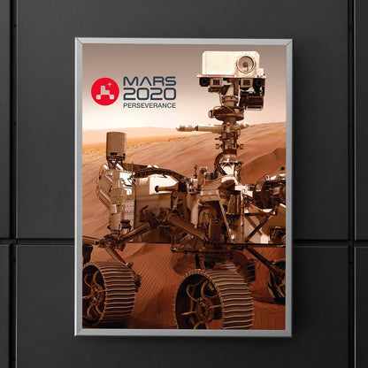 Mars 2020 Persévérance Poster (en anglais)