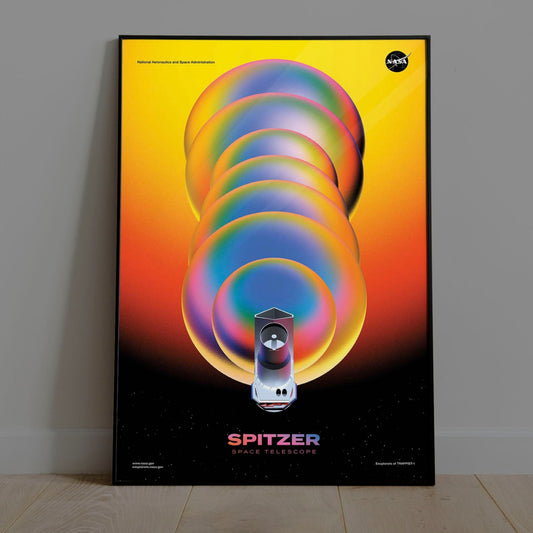 Pitzer Space Telescope NASA Poster