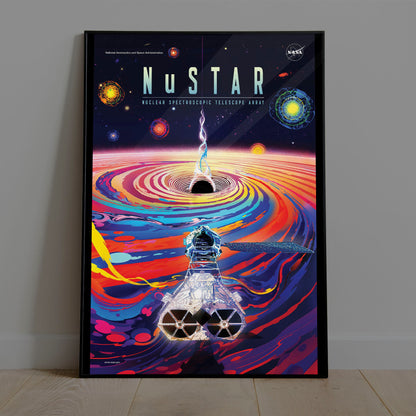 NuStar Space Telescope NASA Poster