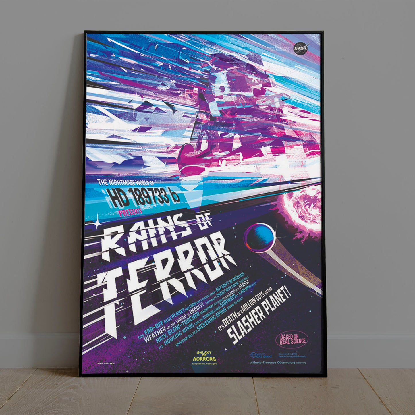Rains Of Terror NASA Poster