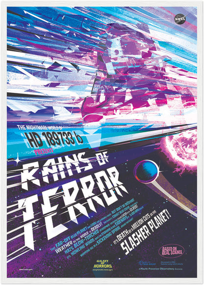 Rains Of Terror NASA Poster