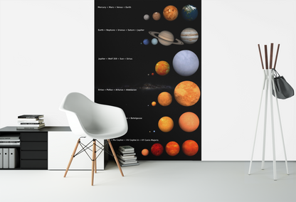 A Humbling View Of Our Solar System - Poster