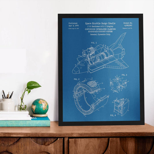 Space Shuttle Patent (1978) Poster