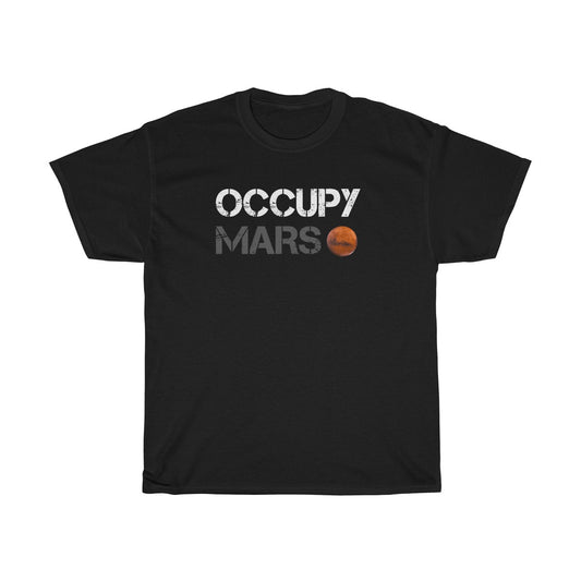 Occupy Mars T-shirt unisexe
