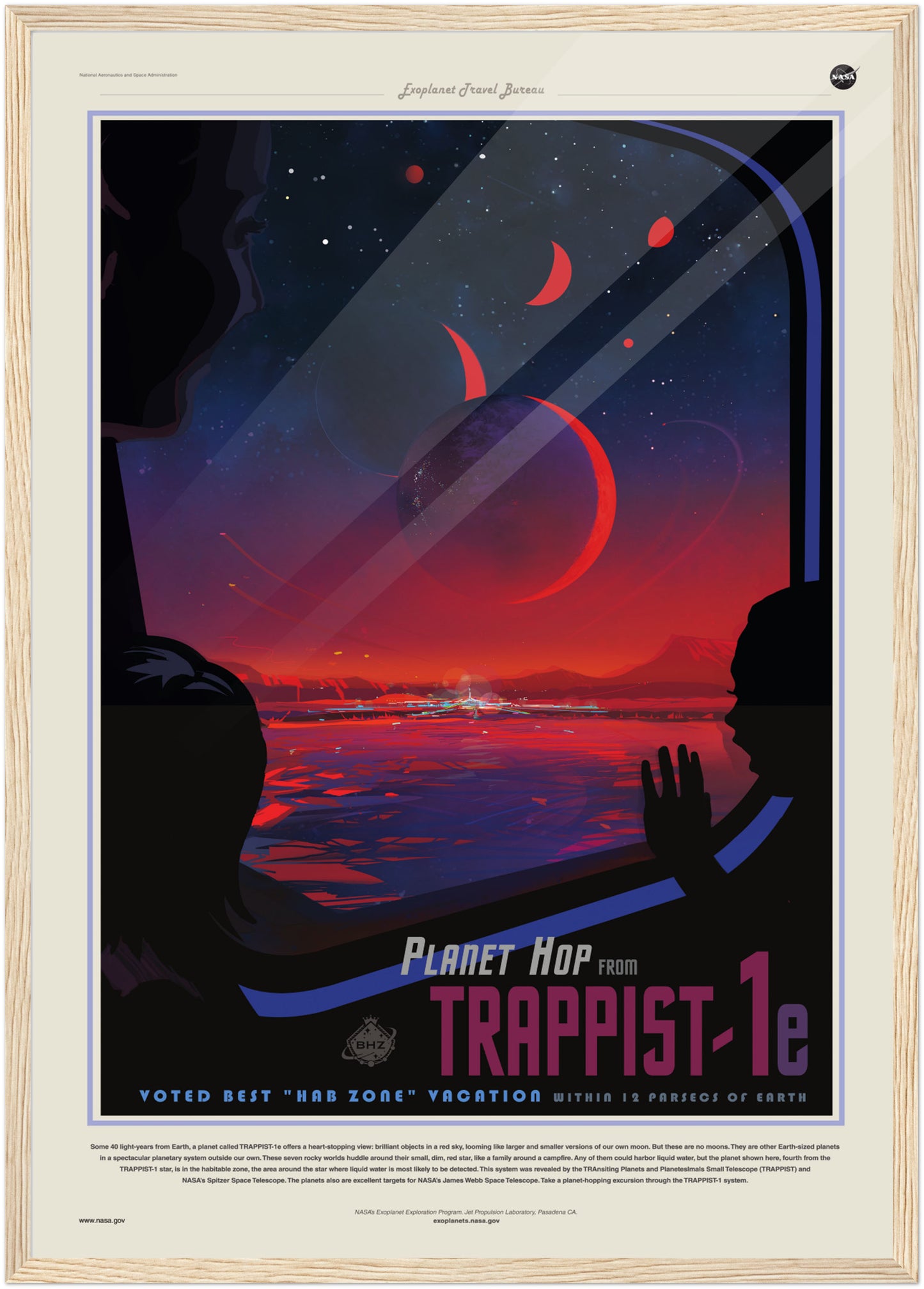 Trappist NASA Poster