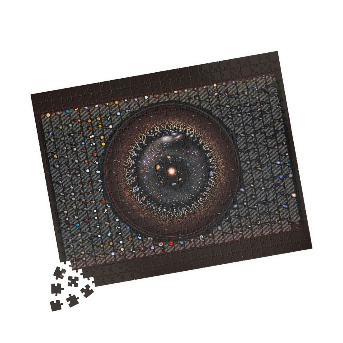 The Chart Of The Observable Universe Jigsaw Puzzle (500 or 1014 pcs)