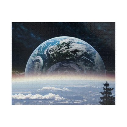 Earth From Afar Jigsaw Puzzle (500 or 1014 pcs)