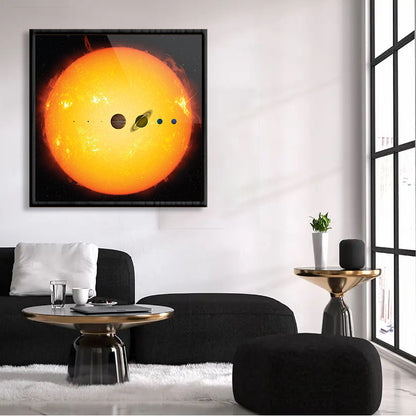 The Solar System Poster