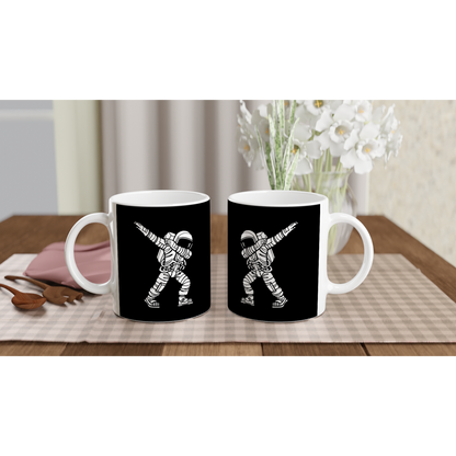 The Dabbing Astronaut 11oz Ceramic Mug