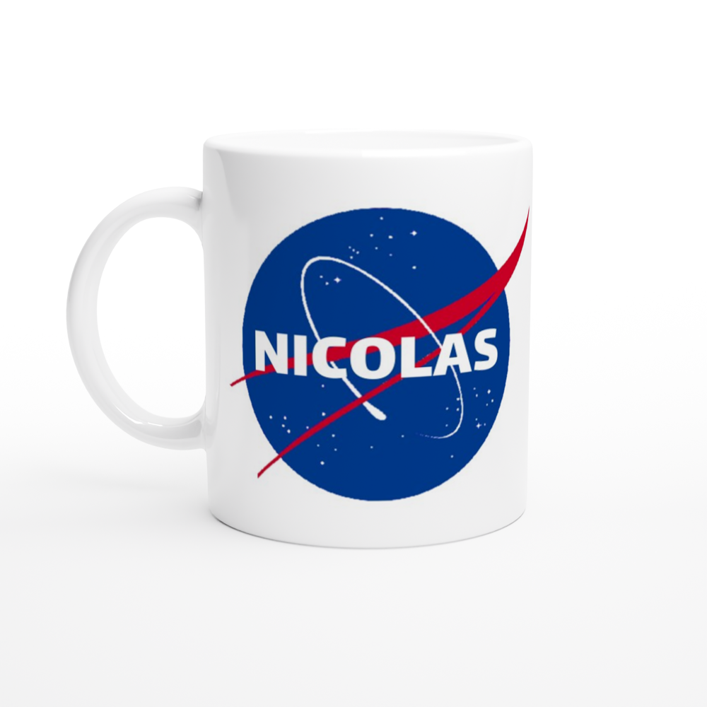 Custom NASA Meatball 11oz Ceramic Mug