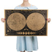 Vintage Moon Map Poster – Things Of The Stars