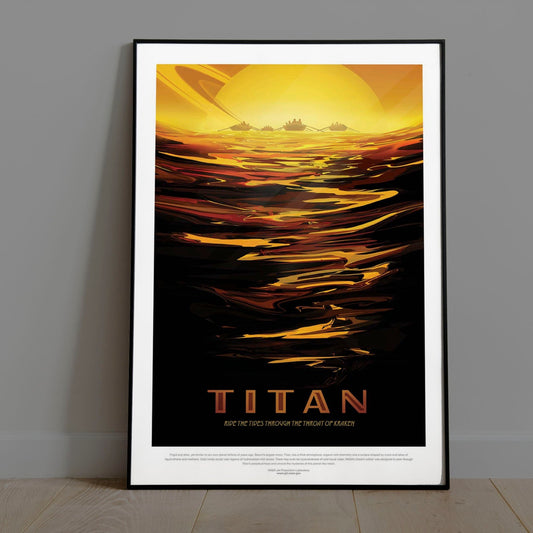 Titan NASA Poster