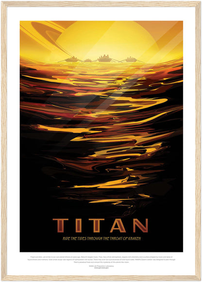 Titan NASA Poster